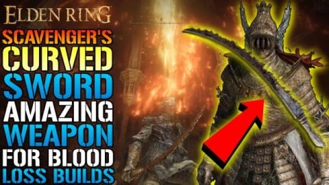 Elden Ring: Scavenger's Curved Sword! Is AMAZING For BLOO...