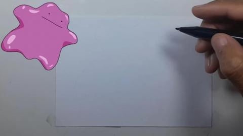 Drawing Pokemon DITTO