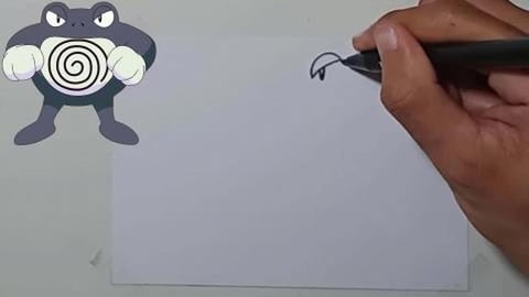 Drawing Pokemon POLLWRATH Shorts