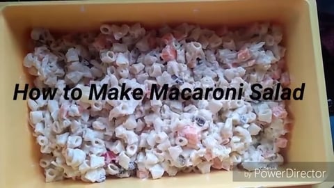 TasteHC11 _ Pinoy Chicken Macaroni Salad