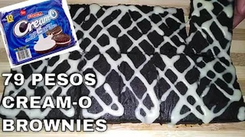 TBPH66 _ 79 PESOS CREAM-O BROWNIES _ No Bake 2 Ingredient...