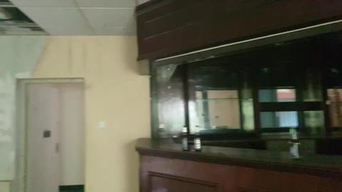 Abandoned war base. The bar 