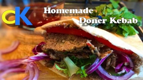 Homemade Doner Kebab (Takeaway at home ) | Fakeaway Food
