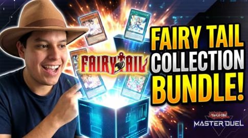 Yu-Gi-Oh! Master Duel opening Fairy Tail Collection Bundl...
