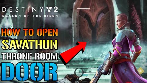 Destiny 2: The Arrival - How To Open Savathun Thron Room ...