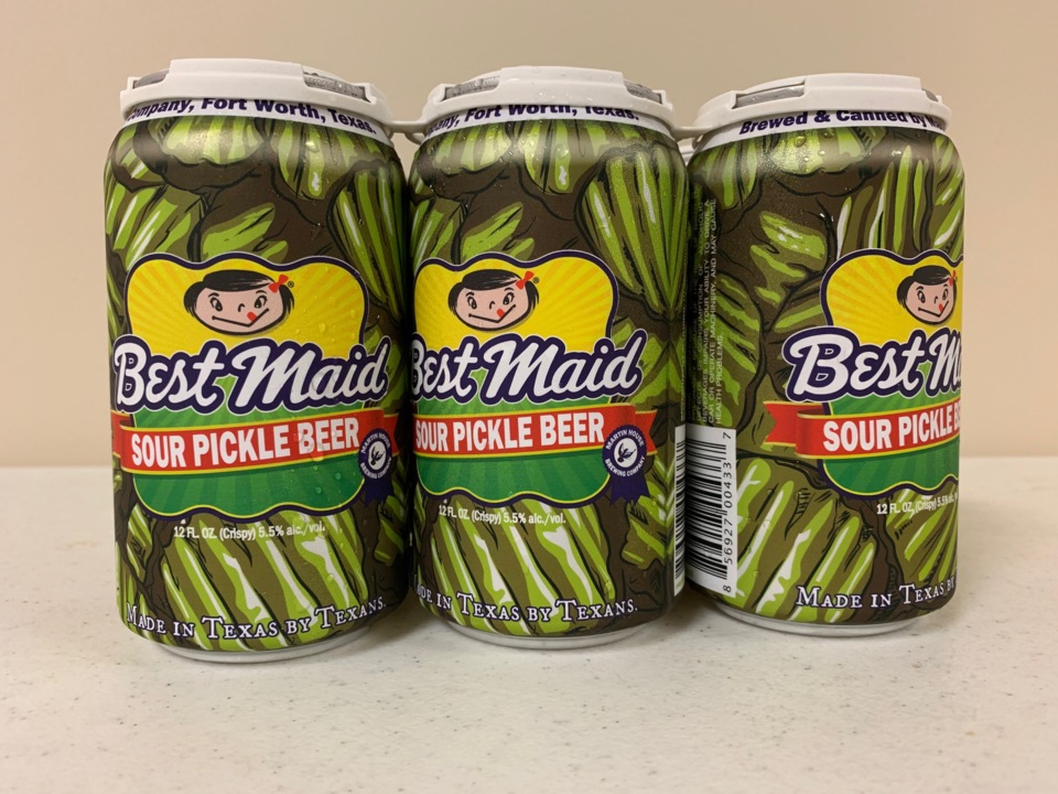 Video Reporters try Martin House's Sour Pickle Beer Fort Worth Star