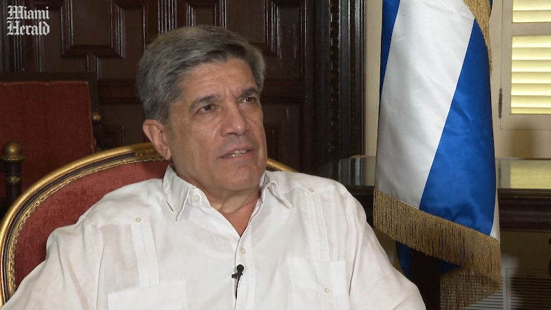 Cuba Protests Government Reaction Cuban Deputy Foreign Minister Carlos Fernandez De Cossio 1592