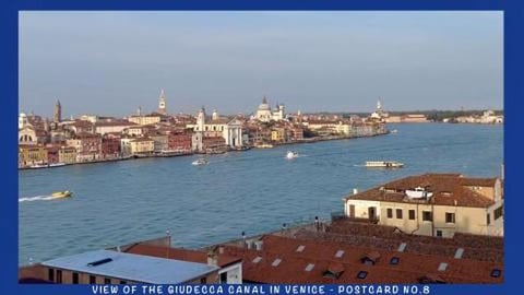View of the Giudecca Canal in Venice - Postcard No.8
