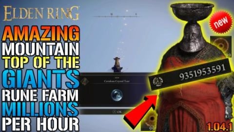 Elden Ring: NEW RUNE FARM! Mountain Top Of The Giants! Mi...