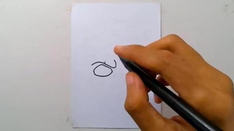 Draw angry zombie cartoon graffiti shorts