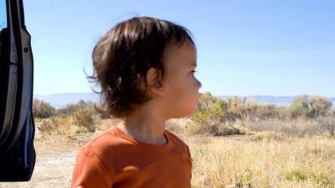 Camping in Mammoth Lakes, CA with our Toddler