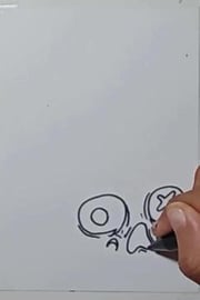 DRAW GRAFFITI CHARACTER OF GELATO SKULL #SHORTS