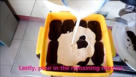 No Bake Chocolate Cake with Fudgee Bar _ Filipino Recipe ...