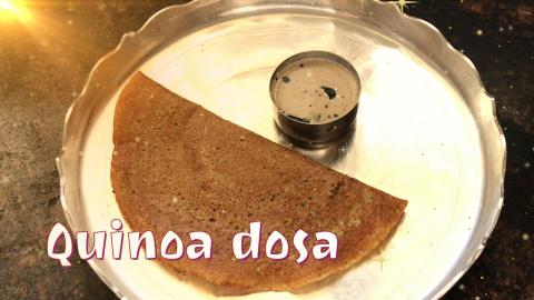 Quinoa Dosa !! Instant dosa !! for Healthy Heart !!! By B...