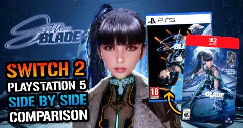 Stellar Blade Switch 2 & PS5 Side By Side Comparison! OMG...