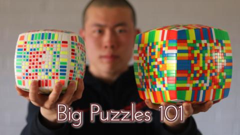 How To Solve Big Rubik's Cubes