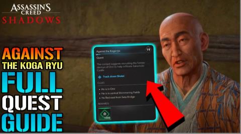 Assassin's Creed Shadows: "Against The Koga Ryu" Full Que...