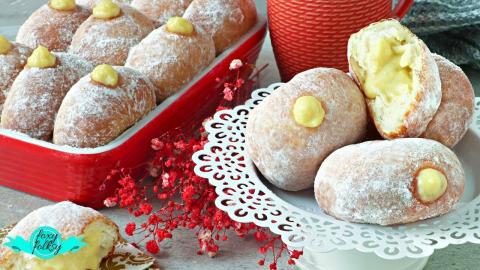 BAVARIAN CREAM DOUGHNUTS / DONUTS