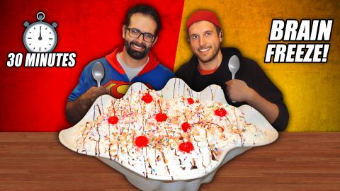 Attempting the ULTIMATE Ice Cream Challenge in California...