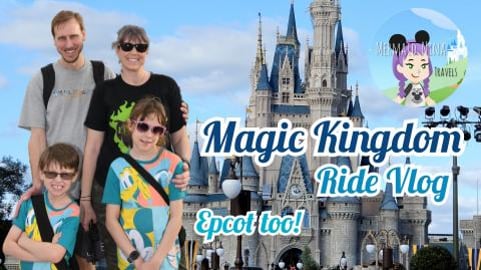 Magic Kingdom Family Vlog - Classic Rides then Epcot