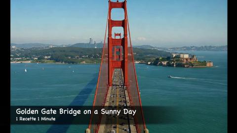 Golden Gate Bridge on a Sunny Day - Uplifting Electro Pop...
