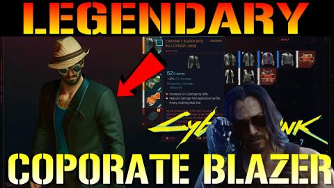 Cyberpunk 2077: Legendary Coporate Blazer! How To Get It ...