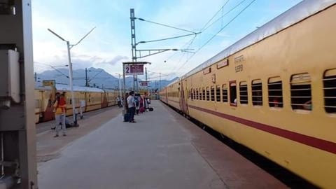 Train Arriving Nagercoil Junction Station | TamilNadu