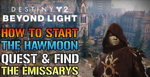 Destiny 2: How To Start The Hawkmoon Quest "Birds Of Prey...