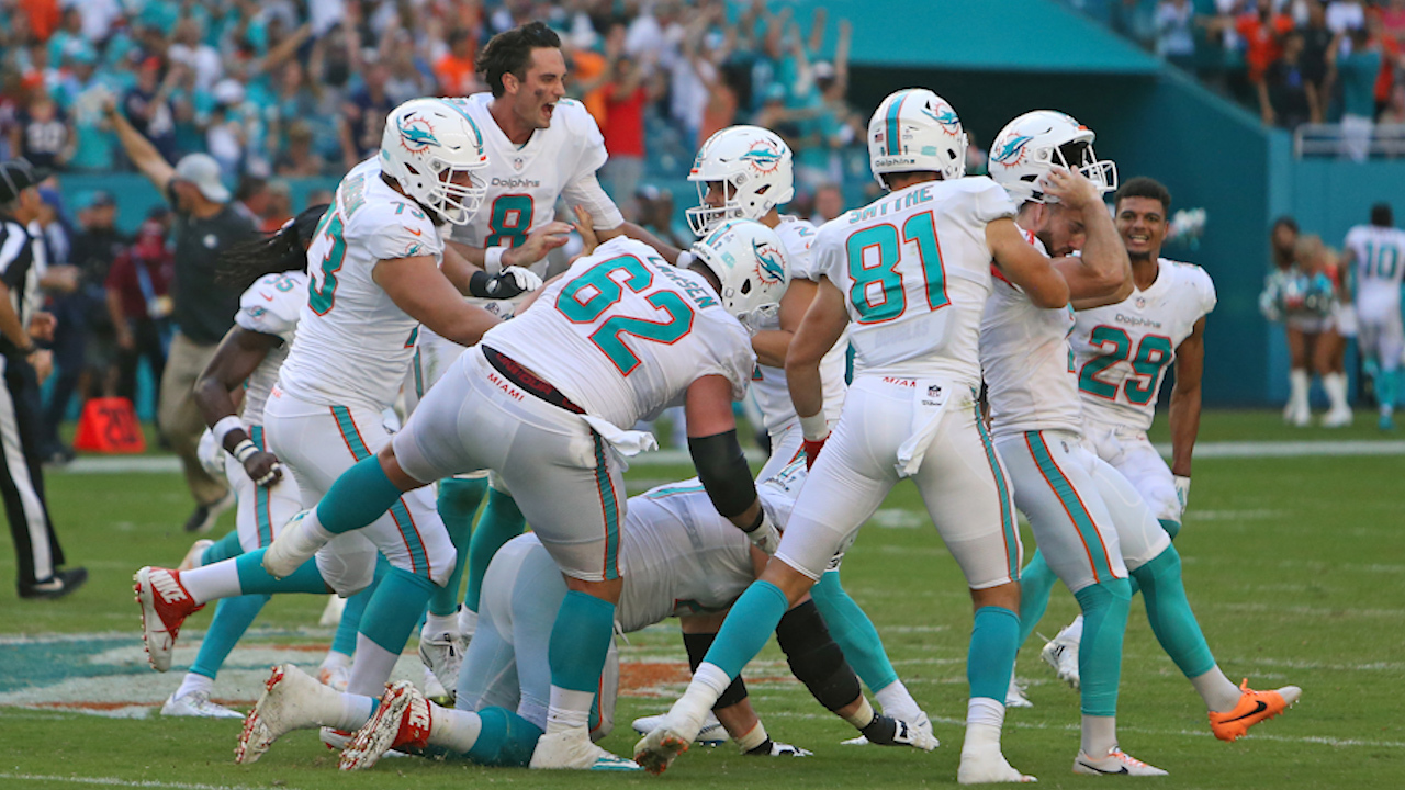 Miami Dolphins RB Frank Gore has big game vs. Chicago Bears