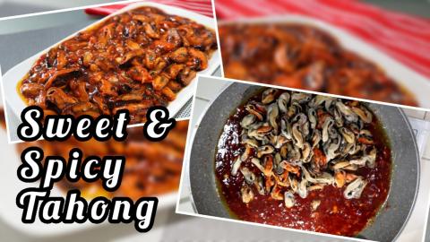 SUPER QUICK AND EASY SWEET AND SPICY TAHONG | Sweet and S...