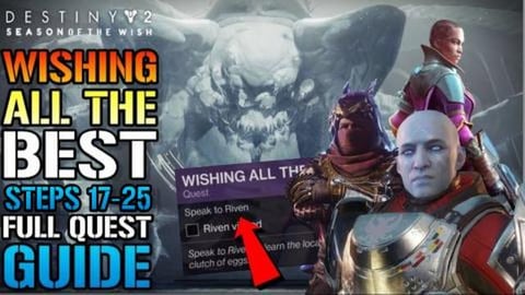 Destiny 2: "Wishing All The Best" FULL Quest Guide Steps ...