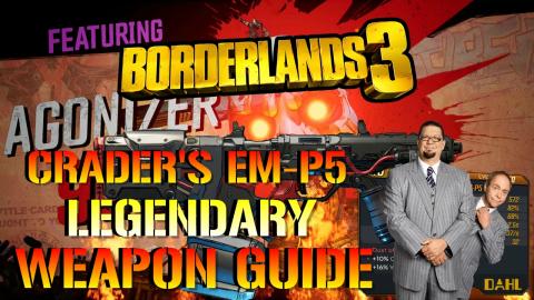 Borderlands 3: CRADER'S EM-P5 NEW! LEGENDARY Weapon Guide...