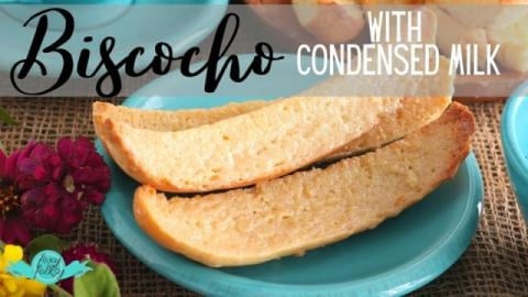 BISCOCHO WITH CONDENSED MILK