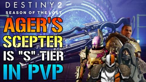 Ager's Scepter Exotic Is "S" Tier In PvP Destiny 2