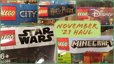 Lego Polybag Haul from Target! (November '21)