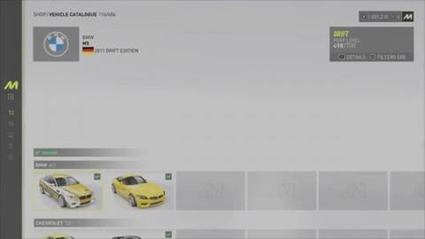 Full Drift Edition List The Crew Motorfest