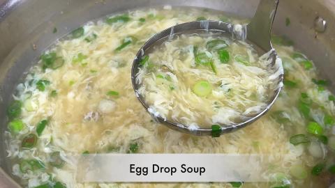 Egg Drop Soup   How To Make Quick And Easy Egg Soup At Ho...