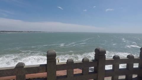 Indian Ocean From Vivekananda Rock Memorial | Kanyakumari...