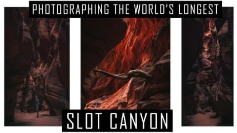 Hiking & Photographing The World's Longest Slot Canyon