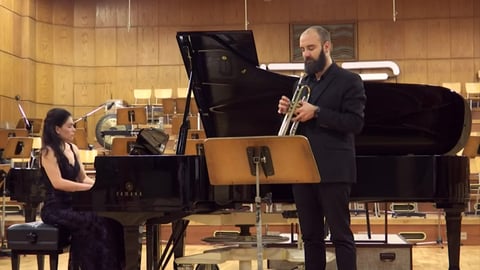 Georges Enesco - Legende for trumpet and piano, Duo 'Pete...