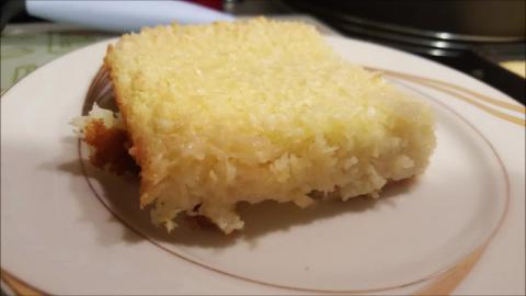 Incredible Coconut Custard Cake Recipe