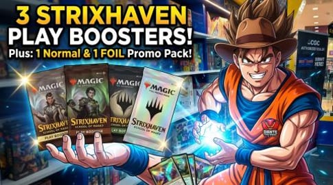 MTG Opening 3 German Strixhaven Play Boosters and 1 Engli...