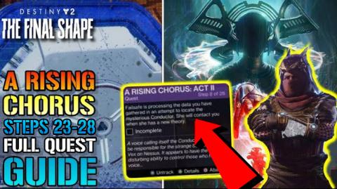 Destiny 2: "A Rising Chorus" Act 2 Steps 9-22 Full Quest ...