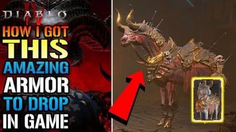 Diablo 4: How I Got The Rarest Armor In The Game! "Treasu...