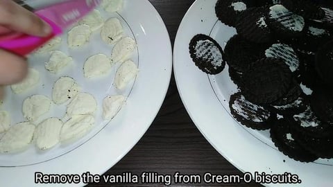 No Bake 2 Ingredients Cream-O Brownies _ Cream O Dessert ...