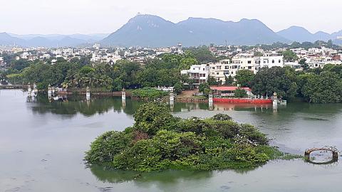 View of Udaipur From Zostel Rooftop | Zostel Udaipur