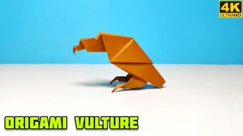 How to make Origami Vulture | Paper craft