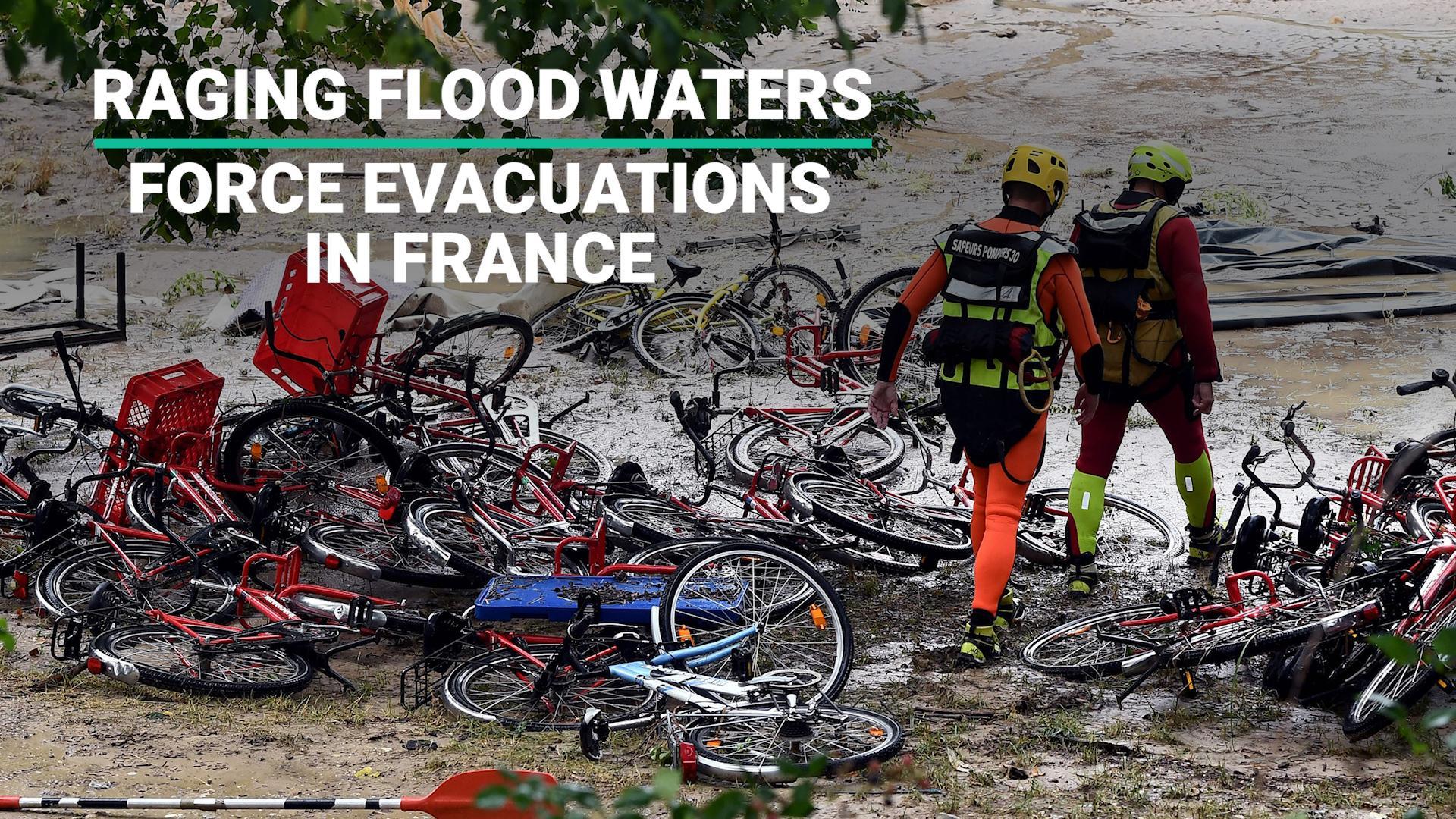 France Floods See 1,600 Evacuated In Three Regions By Rescuers Backed ...