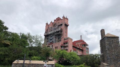 FIRST LOOK - Hollywood Studios - Tower of Terror - Queue ...