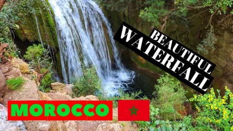 BEAUTIFUL WATERFALL - Akchour - Morocco